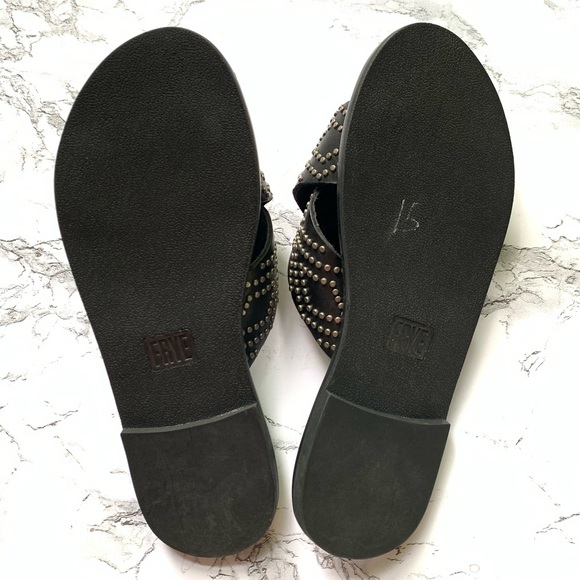NEW Frye Ally Deco Stud Criss Cross Sandal - Picture 9 of 10